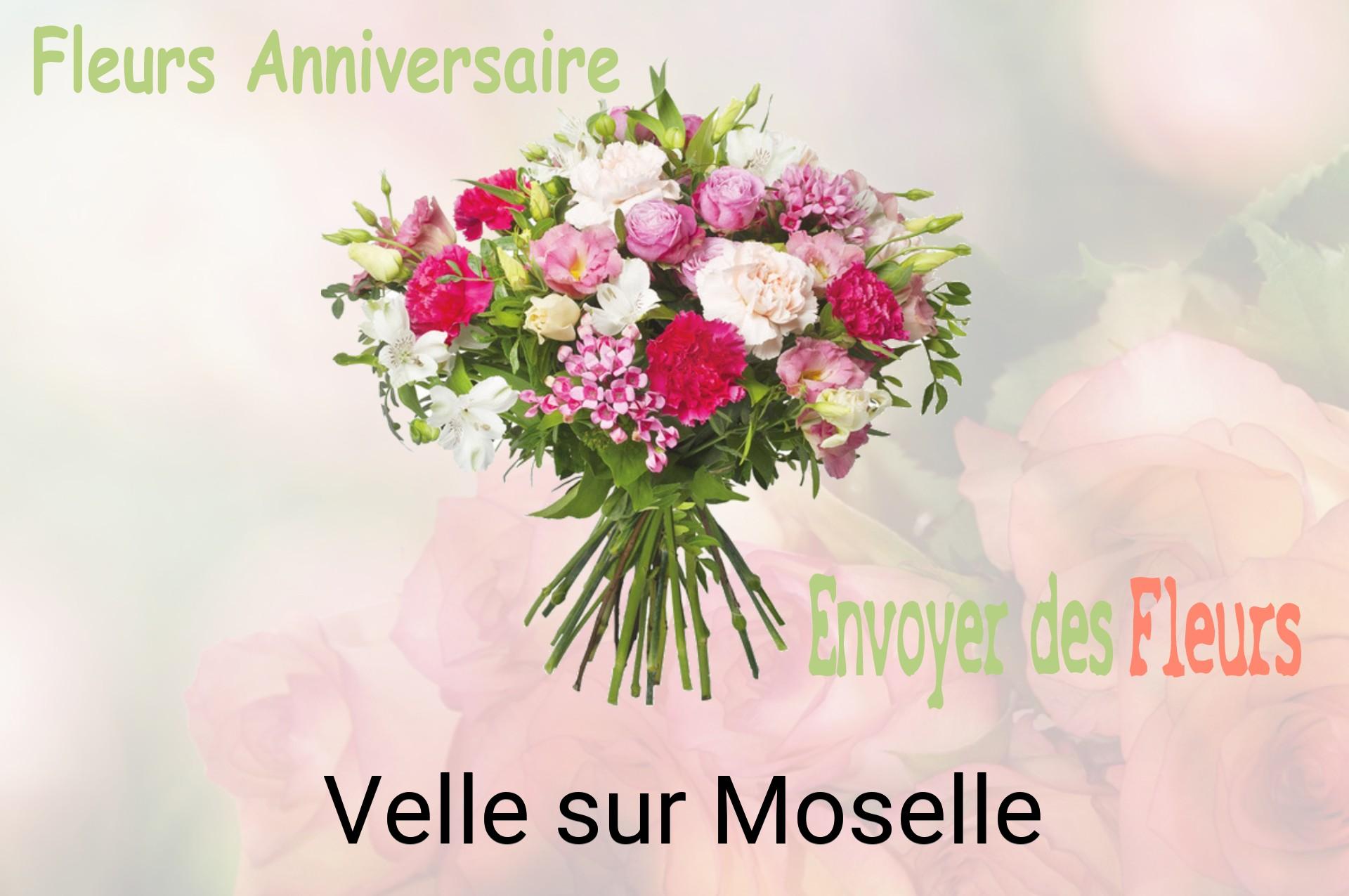 Bouquet de fleurs d’anniversaire livré à Velle-sur-Moselle
