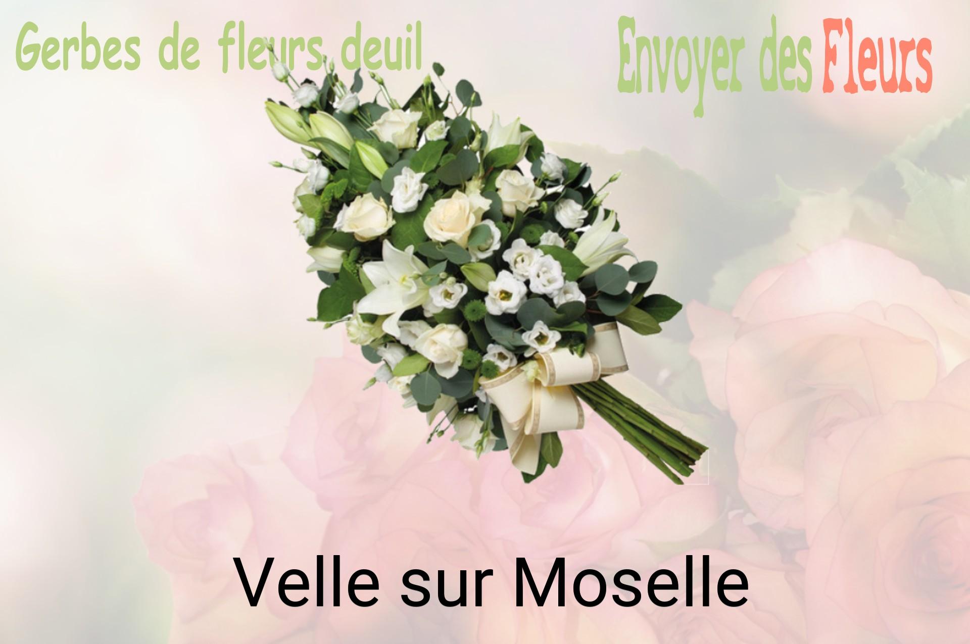 Gerbe de fleurs de deuil livrée à Velle-sur-Moselle